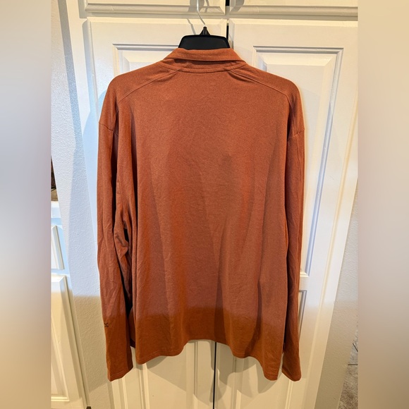 Rust Orange Zip-Up Jacket xxl - Picture 6 of 9